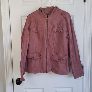 Maurice's mauve jacket